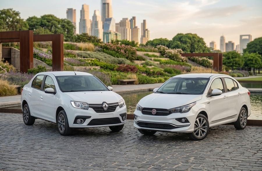 Renault Logan y Fiat Cronos, sedanes ejecutivos de la flota Transbord